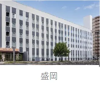 フォーポイント フレックス by シェラトン 盛岡の施設一覧から当ホテルの写真・名称部分を抜粋(2025年公開資料、撮影年不明)